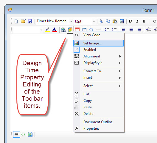 Design  Time  Property  Editing